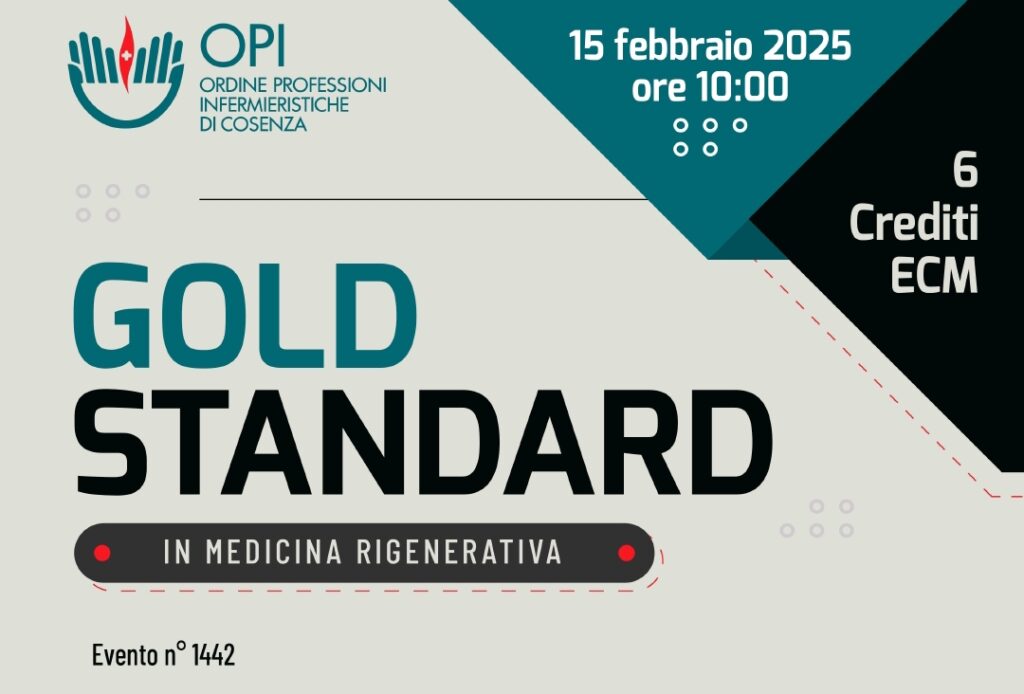 Corso ECM ” Gold Standard in Medicina Rigenerativa”